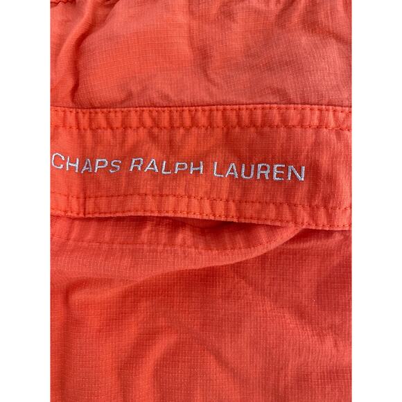 Chaps Ralph Lauren men M orange Swimming Trunks - Picture 6 of 6